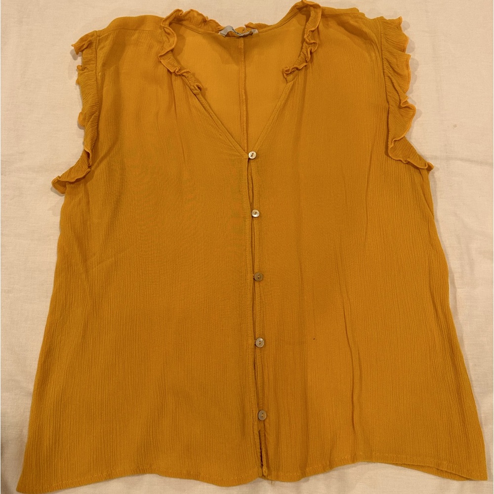 Yellow blouse size M